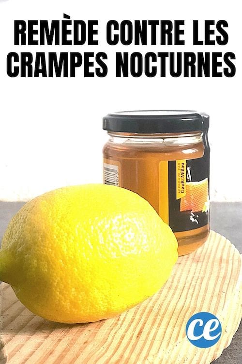 Un citron et du miel pour soulager les crampes nocturnes