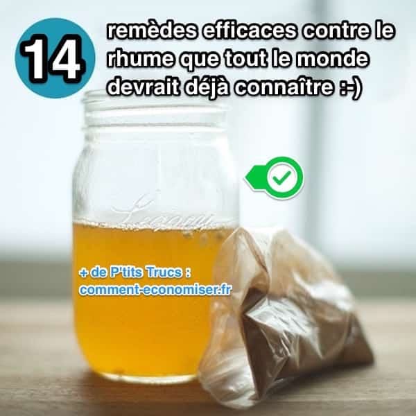 Voici les meilleures remèdes naturels pour rapidement soigner les rhumes.