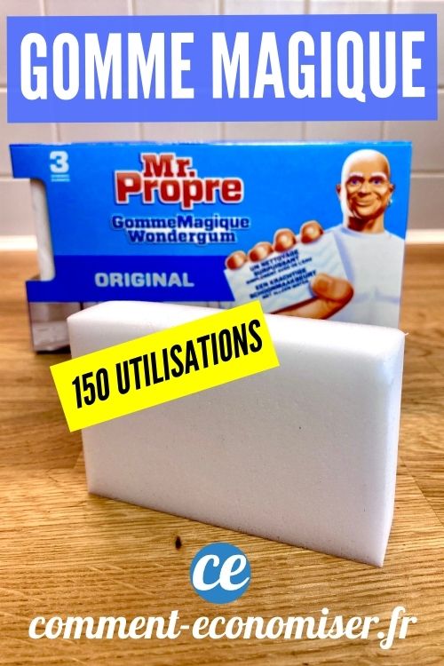 Gomme Magique 150 Utilisations Qui Vont Vous Simplifier la Vie.