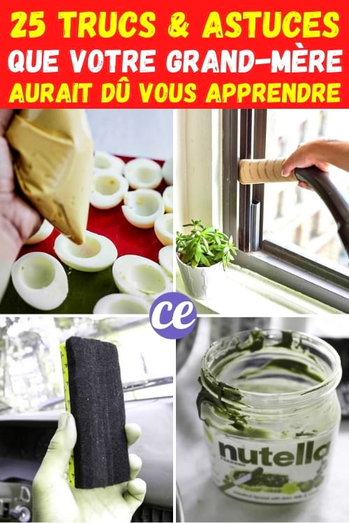 25 trucs & astuces que votre grand-mère aurait dû vous apprendre.