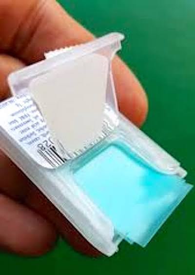 Des bandes de menthe à mettre sur la langue pour avoir bonne haleine