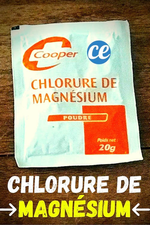 Faire une cure de chlorure de magnésium