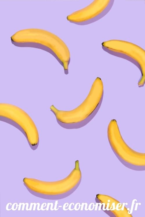 Séparez les bananes du régime pour les empêcher de noircir.