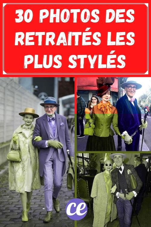 30 photos de retraités stylés fan de mode