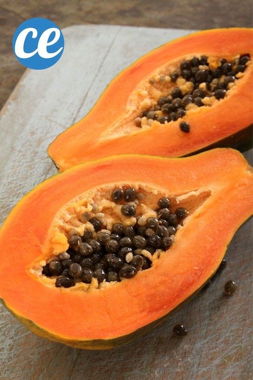 Une papaye pour faire une décoloration naturelle des poils