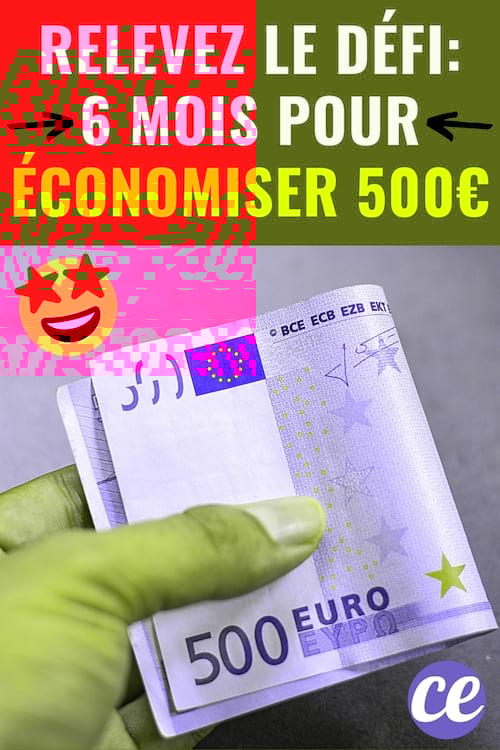 Relevez le Défi : 6 Mois Pour Économiser 500 Euros.