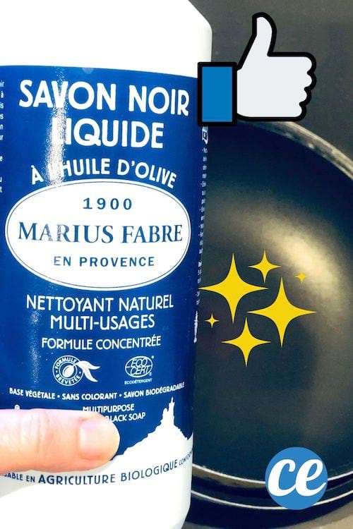 Du savon noir pour dégraisser les poêles Tefal pleine de graisse
