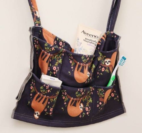 Sac de rangement pour affaires de soin 