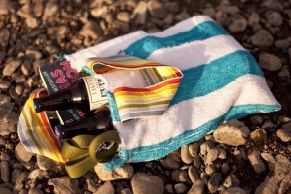 sac de plage recyclé 