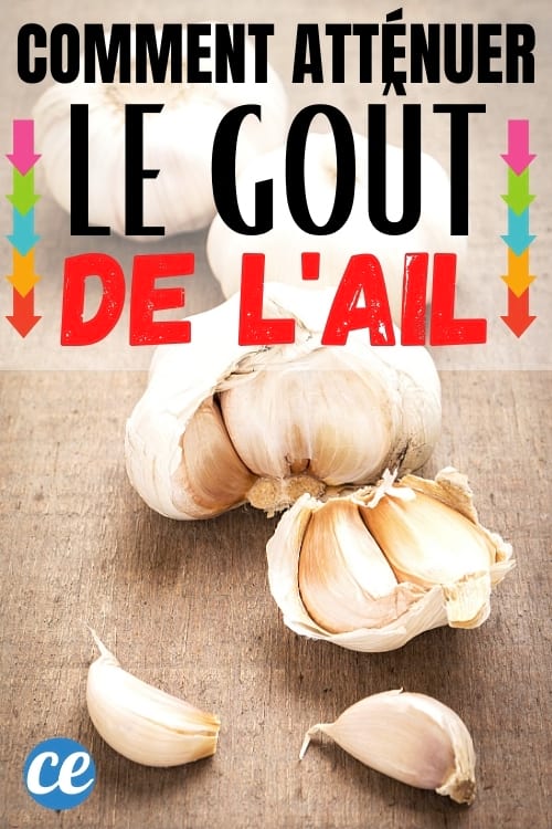 gousse d'ail sur une planche en bois