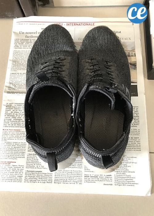 journal sert de paillasson