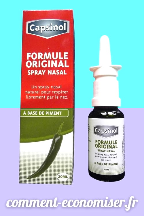 Une bouteille spray à base de capsaïcine.