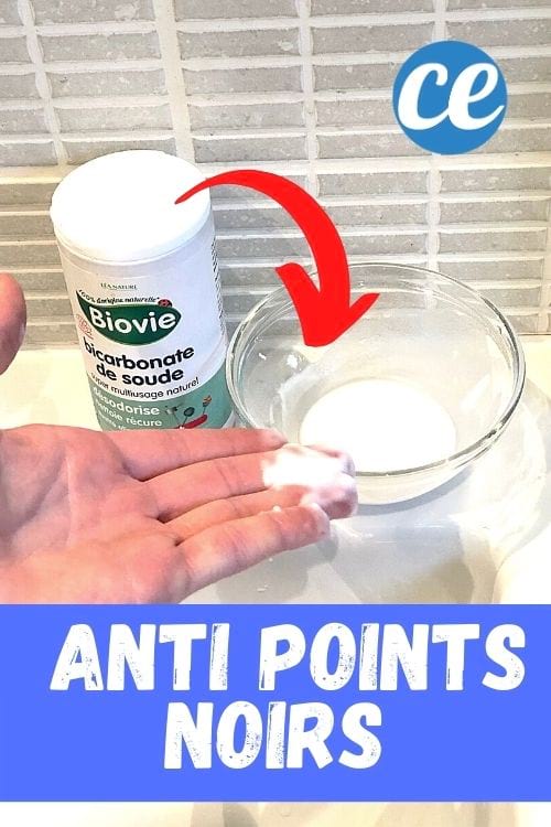 Du bicarbonate de soude pour faire un remède naturel contre les points noirs