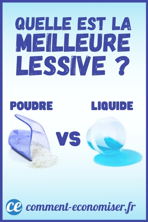 Lessive Poudre Ou Liquide