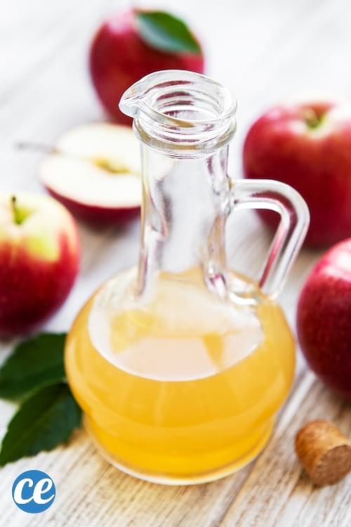Le vinaigre de cidre dans cette bouteille peut vous aider à perdre du poids.