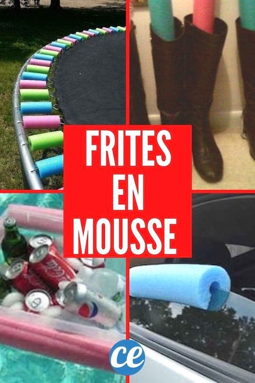 utilisations des frites en mousse