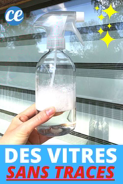 produit vitres sans traces alcool DIY fait maison pour des vitres propres