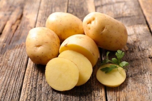 rondelles de pommes de terre
