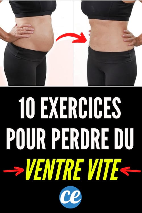 Une femme qui a du ventre avant et qui a perdu poids après grâce à ces exercices faciles youtube