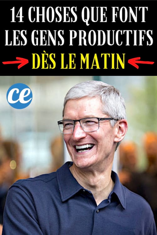 14 Choses Que Font les Gens Productifs Dès les 15 Premières Minutes.