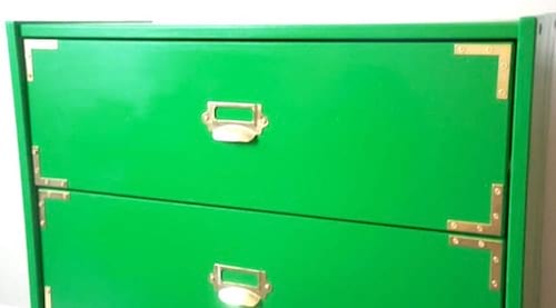 Un relooking facile d'une commode RAST de chez IKEA.