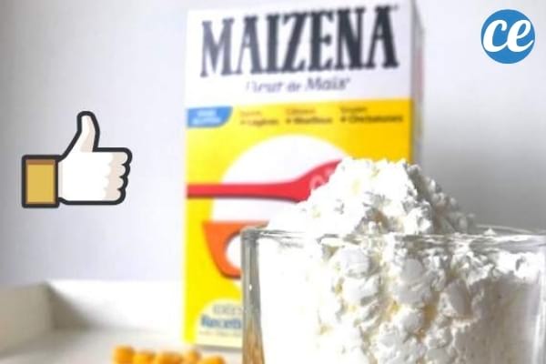 Fécule de maïs maizena pour chasser les mauvaises odeurs