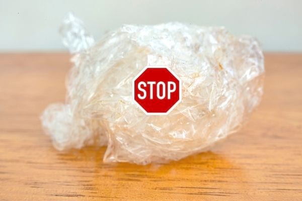 emballage plastique alimentaire à usage unique