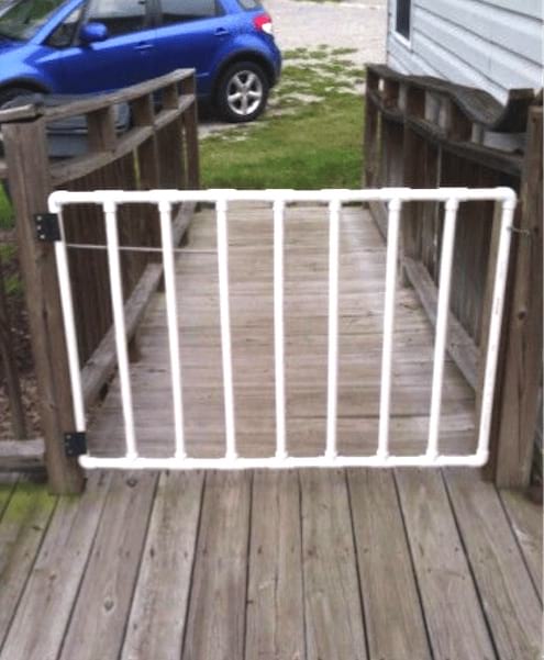 portail facile à faire tuyau PVC