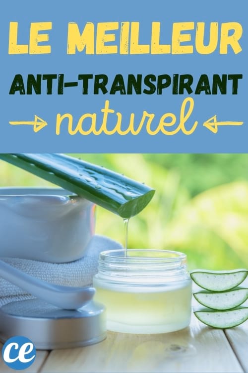 jus d'aloe vera naturel pour lutter contre la transpiration