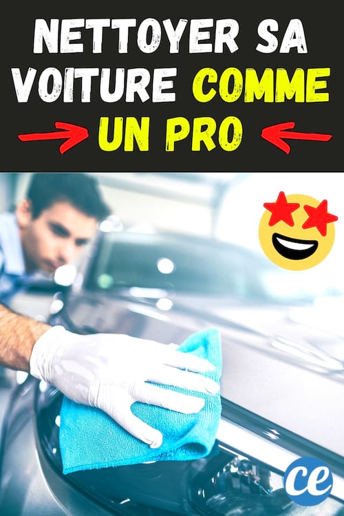 Une voiture super propre grâce au bicarbonate et au vinaigre blanc