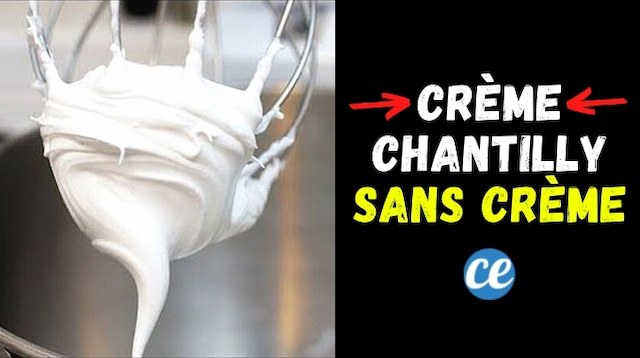 Comment Faire De La Chantilly Maison Sans Creme Liquide