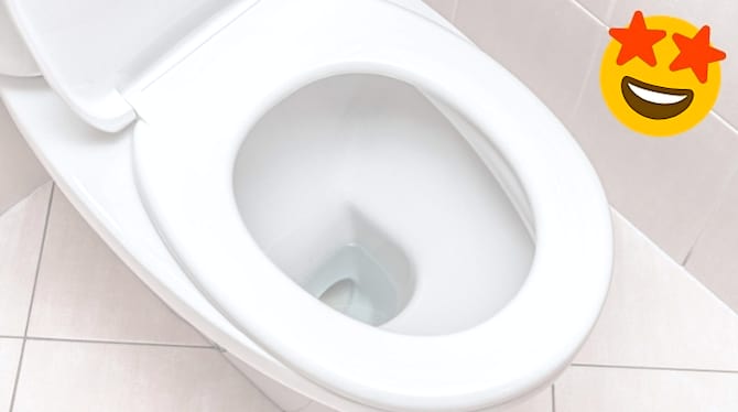 Comment faire briller la cuvette des toilettes au naturel