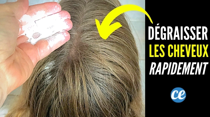 Comment se dégraisser les cheveux rapidement (sans shampoing sec).