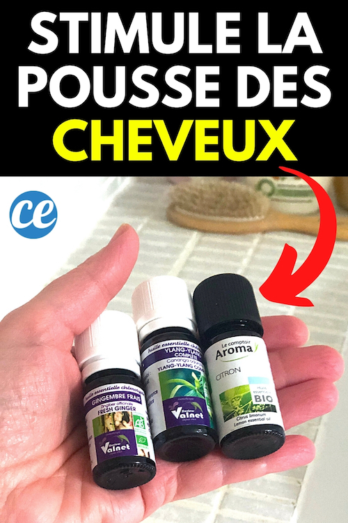 Le Remède Aux Huiles Essentielles Pour Stimuler La Pousse Des Cheveux.