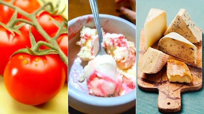 Des tomates, de la glace et des fromages qui empêchent de dormir