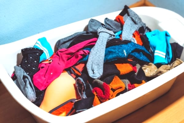 Lorsque vous faites une lessive, mettez vos sous-vêtements dans un filet de linge.