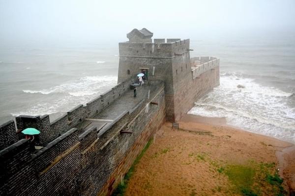 La fin de la grande muraille de Chine 