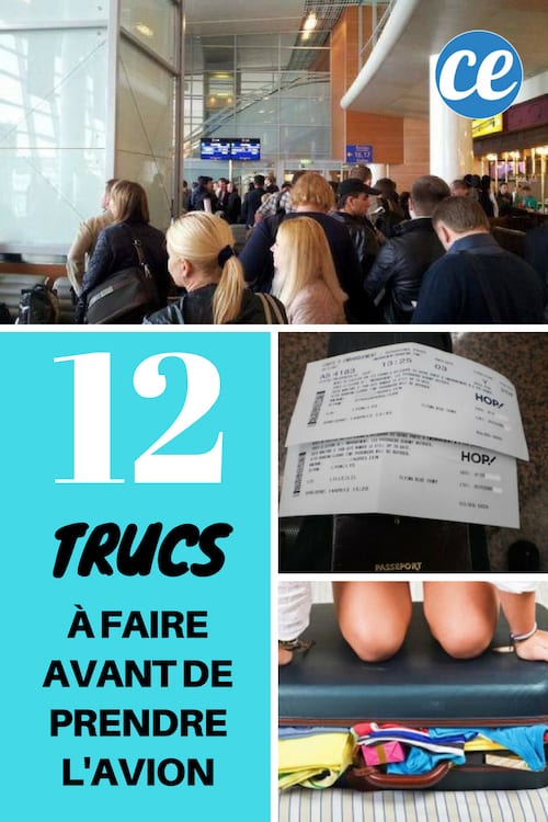 Les précautions à prendre avec de prendre l'avion