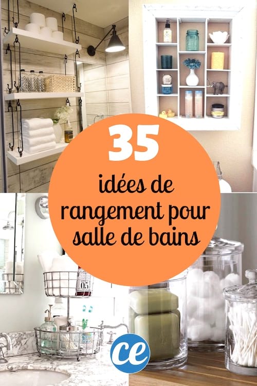 des idées de rangement et de décoration pour la salle de bain