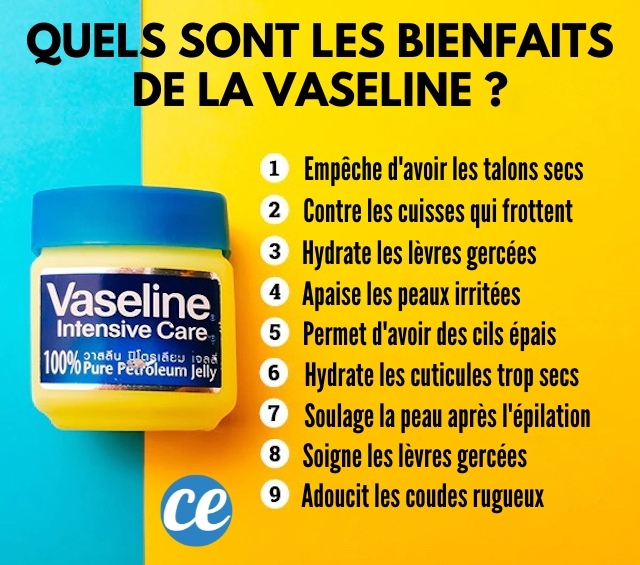 32 Utilisations Inattendues de la Vaseline.