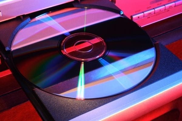 Un lecteur DVD débranché pour consommer moins d'électricité