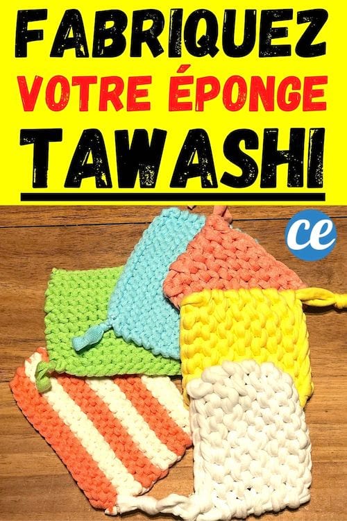 Tuto pour faire des éponges tawashi