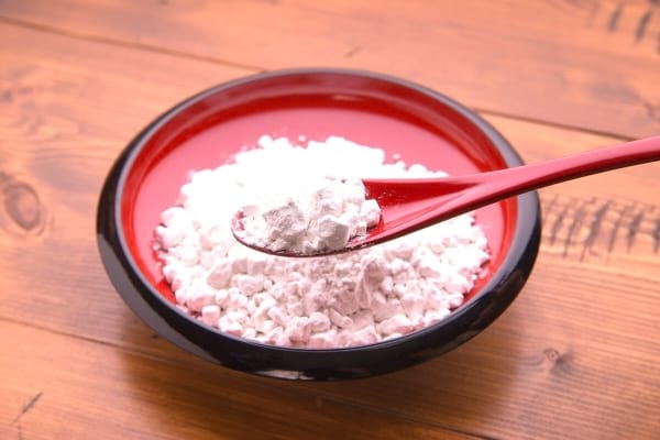 amidon de riz pour éviter la transpiration