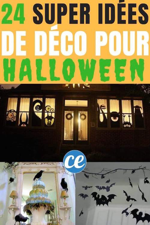 des idées de décoration faites maison pour Halloween