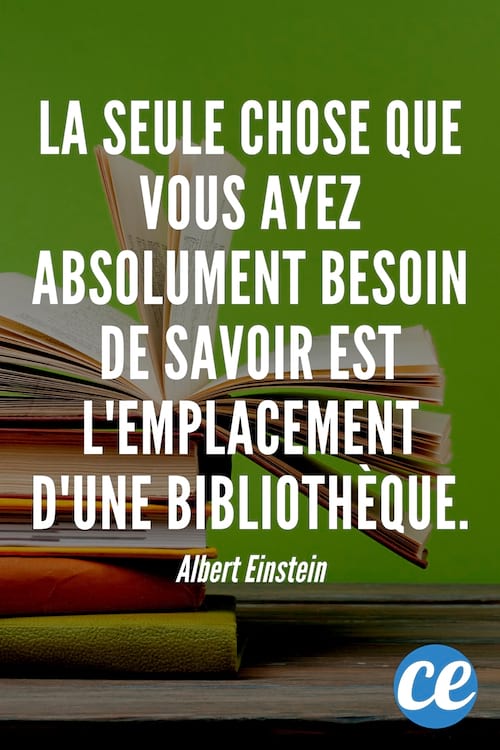 La seule chose que vous ayez absolument besoin de savoir est l'emplacement d'une biblioth&egrave;que.