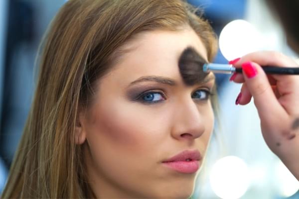 avoir une peau mat avec amidon de riz