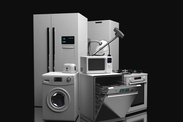 Plusieurs appareils électriques qui consomment beaucoup d'électricité