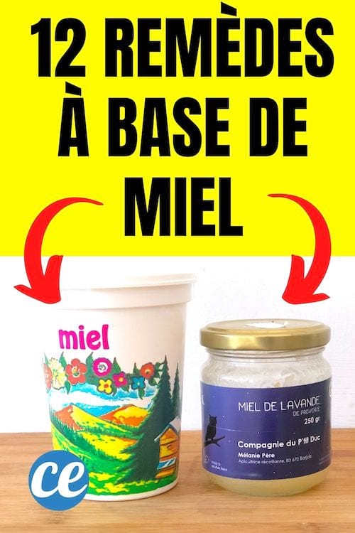 des remèdes de grand-mère à base de miel