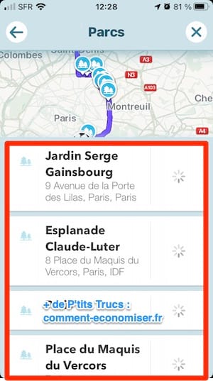 Waze propose des suggestions personnalisées pour savoir où s'arrêter sur la route