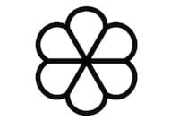 Symbole du bac de lavage avec adoucissant